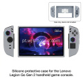 Capas protetoras de silicone para console de jogos Lenovo